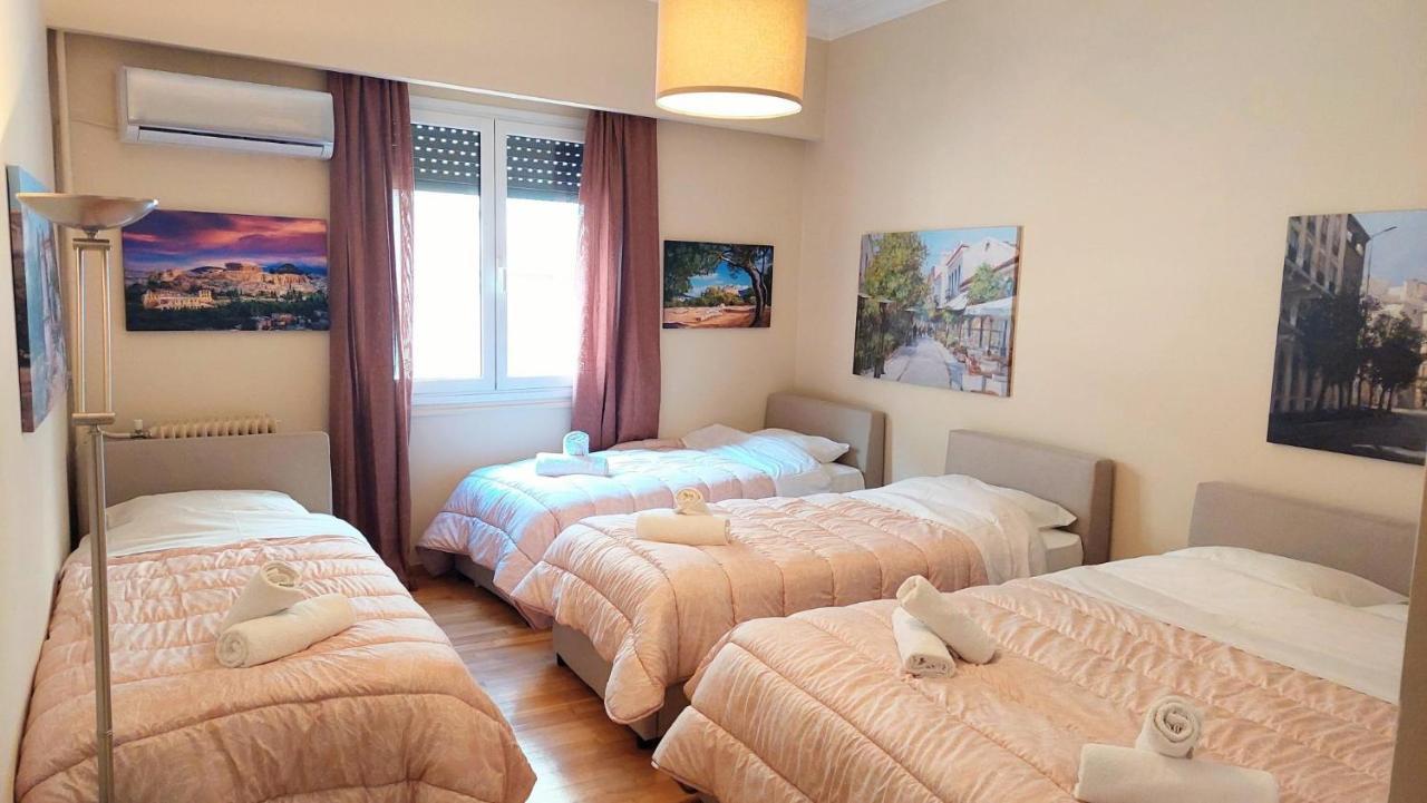 Grand Apartment In Parliament Square アテネ エクステリア 写真